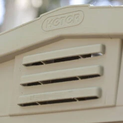 Keter Factor Outdoor Apex Garden Storage Shed, 6 X 6 Feet - Beige 11 Keter Factor Outdoor Apex Garden Storage Shed, 6 X 6 Feet - Beige -Green Garden World 005 1400 3