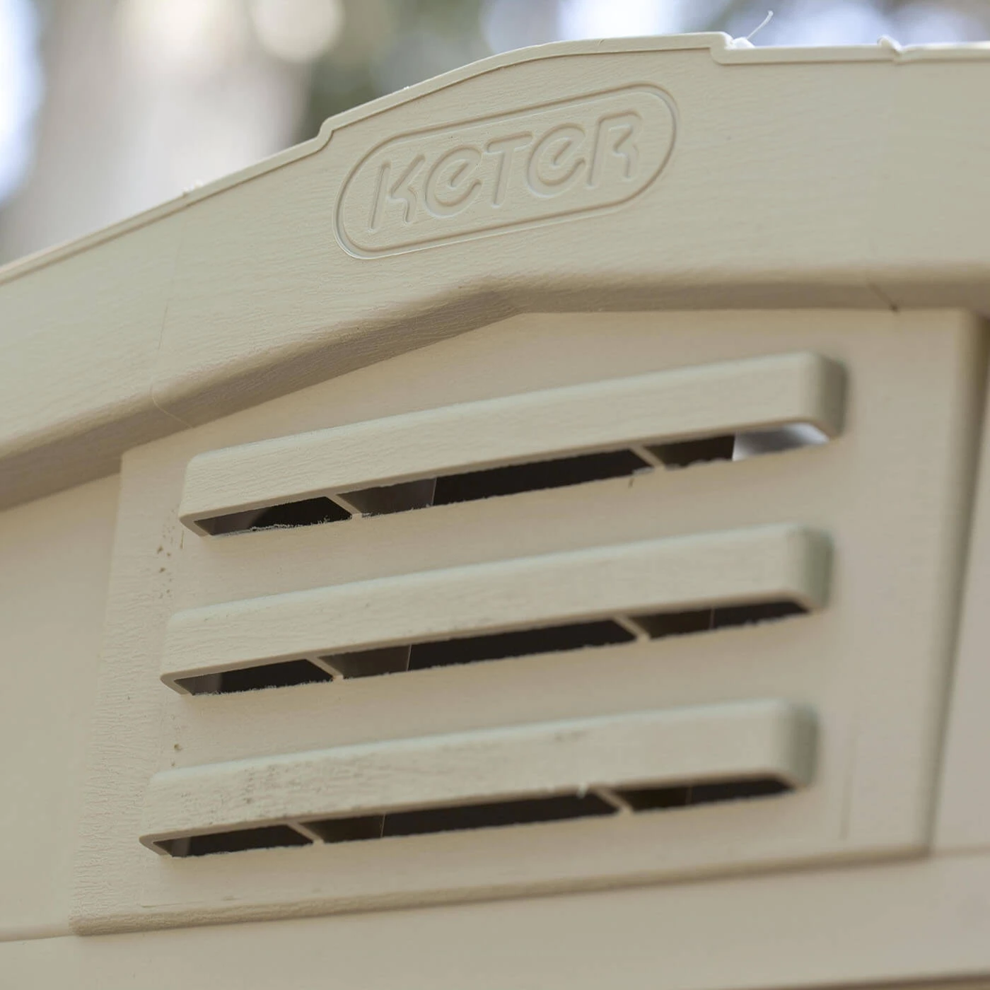 Keter Factor Outdoor Apex Garden Storage Shed, 6 X 6 Feet - Beige 6 Keter Factor Outdoor Apex Garden Storage Shed, 6 X 6 Feet - Beige - Image 4