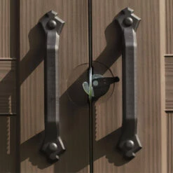 Keter Factor Outdoor Apex Garden Storage Shed 8 X 6 Feet - Beige -Green Garden World 005 1400 4