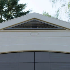 Keter Manor Outdoor Apex Garden Storage Shed, 6 X 5 Feet - Grey -Green Garden World 006 1400