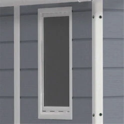 Keter Manor Outdoor Apex Garden Storage Shed, 6 X 5 Feet - Grey -Green Garden World 008 1400 2