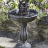 Tipping Pail Bird Solar Powered Water Feature -Green Garden World 1150110 giant