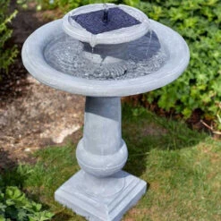Smart Solar Chatsworth Bird Bath Solar Powered Water Feature