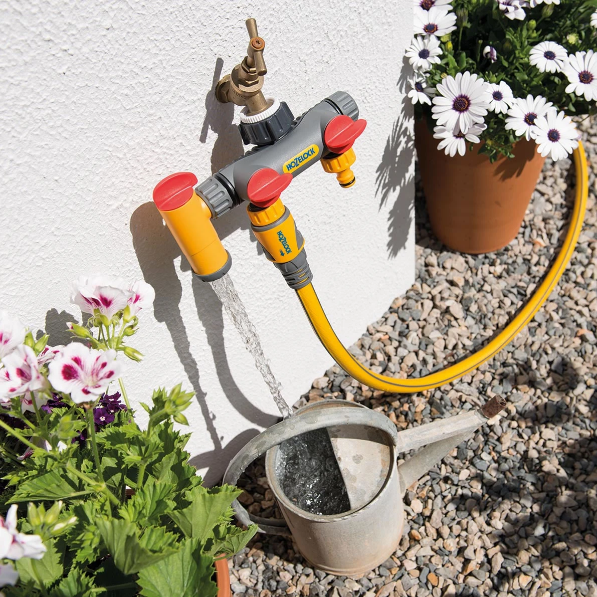 Hozelock Flowmax 3-Way Tap Connector - 2250 5 Hozelock Flowmax 3-Way Tap Connector - 2250 - Image 3