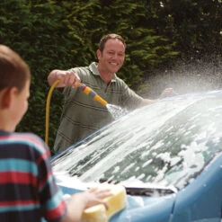 Hozelock Hose Nozzle With Waterstop -Green Garden World 2292 life