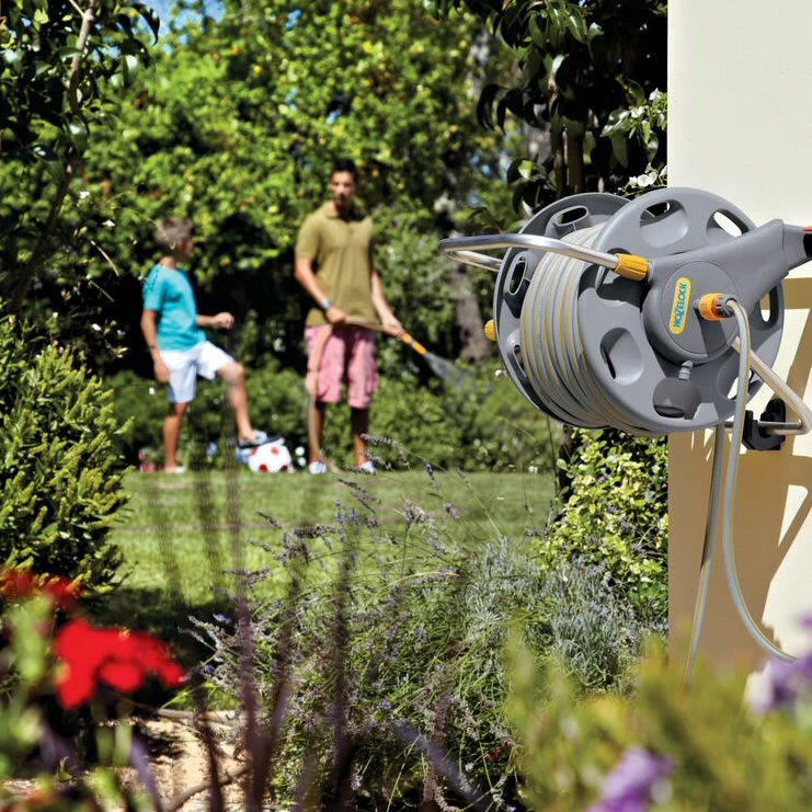 Hozelock 60m 2 In 1 Hose Storage System With 50m Of Hose 4 Hozelock 60m 2 In 1 Hose Storage System With 50m Of Hose - Image 2