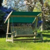 EX DISPLAY / COLLECTION ONLY Pine Farmers FSC Swing Seat Hammock 1 EX DISPLAY / COLLECTION ONLY Pine Farmers FSC Swing Seat Hammock -Green Garden World 301LLR