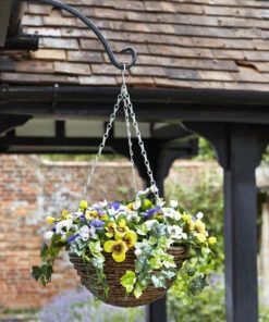 Easy Basket - Pansies - Hanging Basket