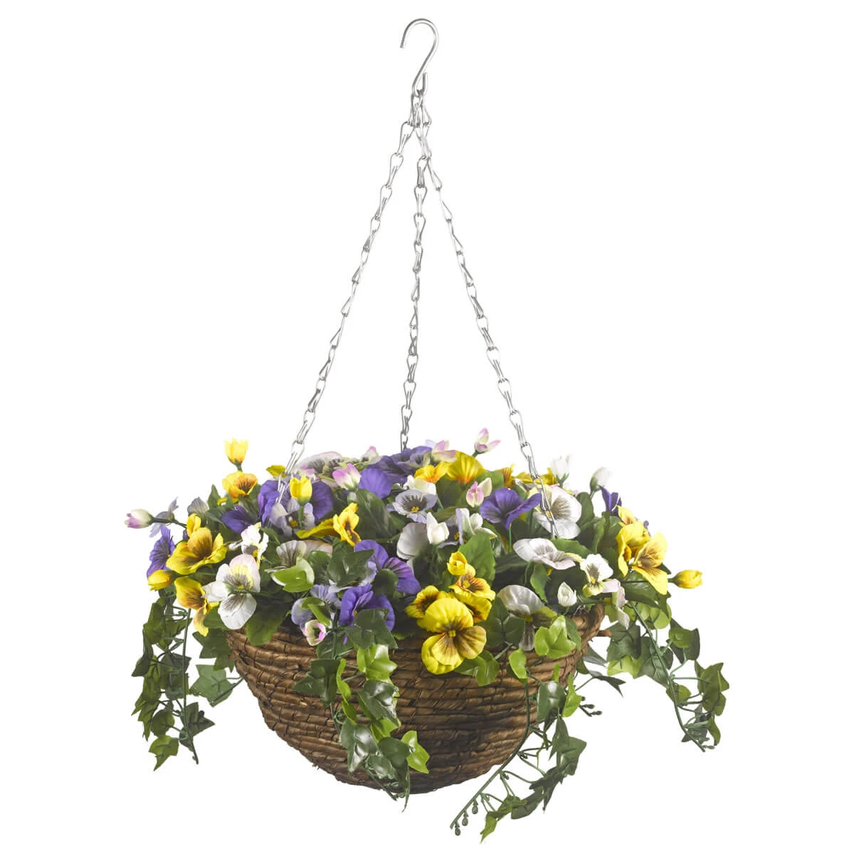 Easy Basket - Pansies - Hanging Basket 4 Easy Basket - Pansies - Hanging Basket - Image 2