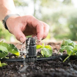 Hozelock Universal Adjustable Dripper - Pack Of 5 -Green Garden World 7010 adjust