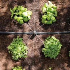 Hozelock Universal Adjustable Dripper - Pack Of 10 10 Hozelock Universal Adjustable Dripper - Pack Of 10 -Green Garden World 7010 overhead 1