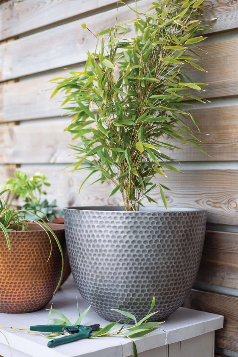 Kelkay Plant Avenue Urban Collection Large Elements Pot Gun Metal Grey 4 Kelkay Plant Avenue Urban Collection Large Elements Pot Gun Metal Grey - Image 2