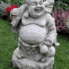 Jolly Buddha Garden Ornament - BD24 -Green Garden World BU22 jolly buddha statue