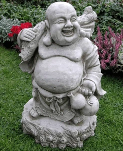 Jolly Buddha Garden Ornament - BD24