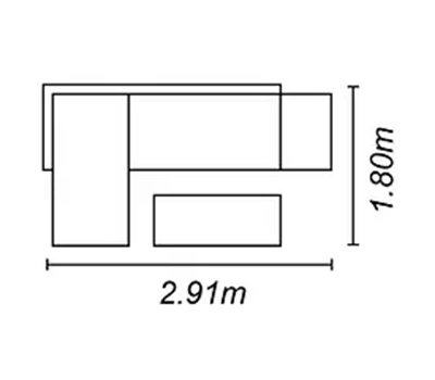Norfolk Leisure Bahama Corner Sofa Set In Grey 5 Norfolk Leisure Bahama Corner Sofa Set In Grey - Image 3