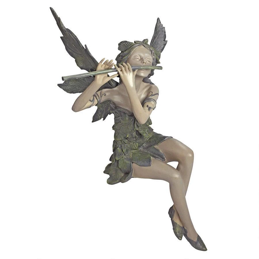 Fairy Of The West Wind Garden Ornament By Design Toscano 4 Fairy Of The West Wind Garden Ornament By Design Toscano - Image 2