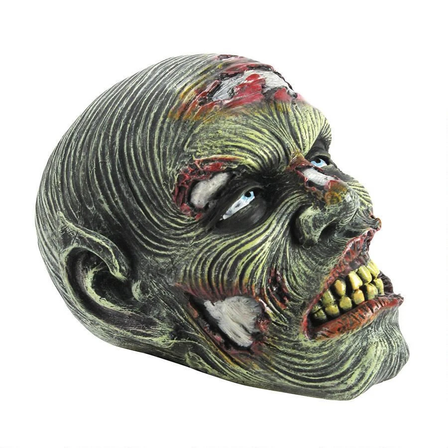 Lost Zombie Head Resin Garden Ornament By Design Toscano 4 Lost Zombie Head Resin Garden Ornament By Design Toscano - Image 2