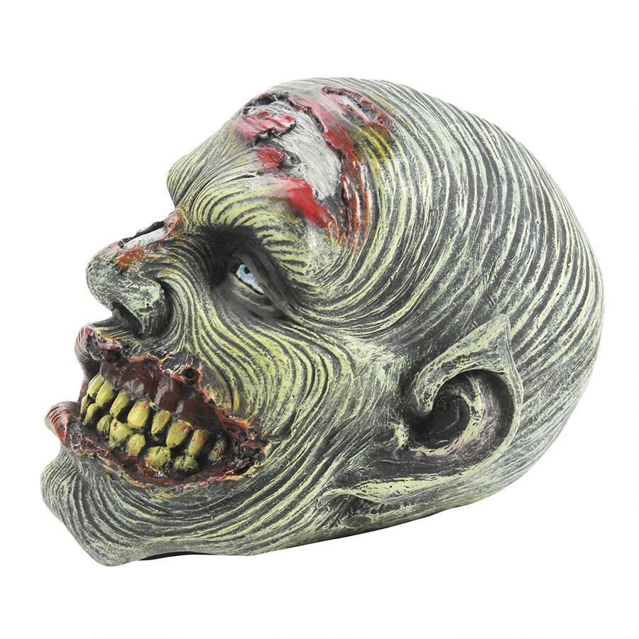 Lost Zombie Head Resin Garden Ornament By Design Toscano 6 Lost Zombie Head Resin Garden Ornament By Design Toscano - Image 4