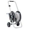 Claber Metal Junior Pronto 30 Hose Cart -Green Garden World Claber Metal Junior Pronto 30 Hose Cart g