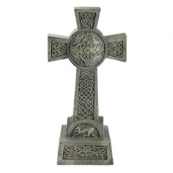 Donegal Celtic High Cross Resin Ornament By Design Toscano -Green Garden World DB25692 front