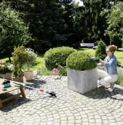 Bosch Isio III Shape And Edge Cordless Shears -Green Garden World Isio detail large 3