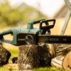 Bosch Universal Chain 35 Electric Chainsaw -Green Garden World L Bosch universal chain 35 chainsaw