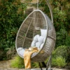 Hartman Heritage / Westbury Cocoon Egg Chair In Beech / Dove -Green Garden World L Heritage hanging egg chair beech dove