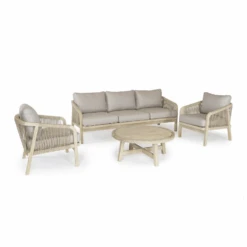 Kettler Cora Rope 3 Seat Garden Sofa Set