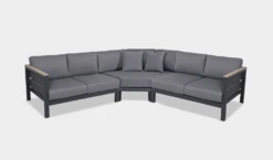 Kettler Elba Grande Corner Sofa -Green Garden World L Kettler Elba grande studio