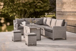 Kettler Palma Right Hand Corner Sofa With Fire Pit - Whitewash 8 Kettler Palma Right Hand Corner Sofa With Fire Pit - Whitewash -Green Garden World L Kettler Palma RH corner sofa 2021 fire pit lid onwhitewash