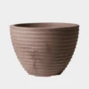 Stewart Low Honey Pot Decorative Planter In Brown - 50cm -Green Garden World L Stewart low honey pot 50cm brown