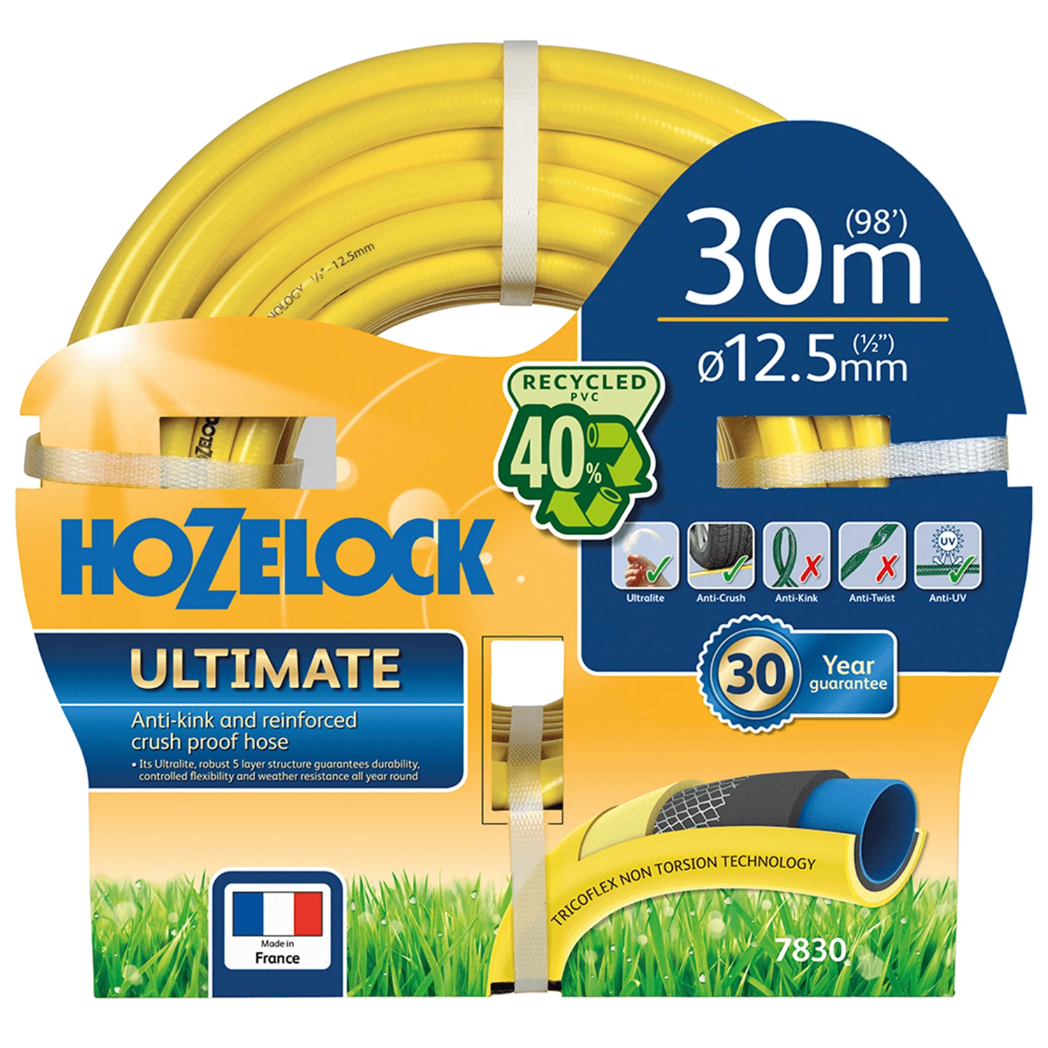 Hozelock 30m Ultimate Hose - 7830 3 Hozelock 30m Ultimate Hose - 7830