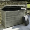 Hartman Westbury Cushion Storage Box In Ash -Green Garden World L Westbury cushion box ash slate