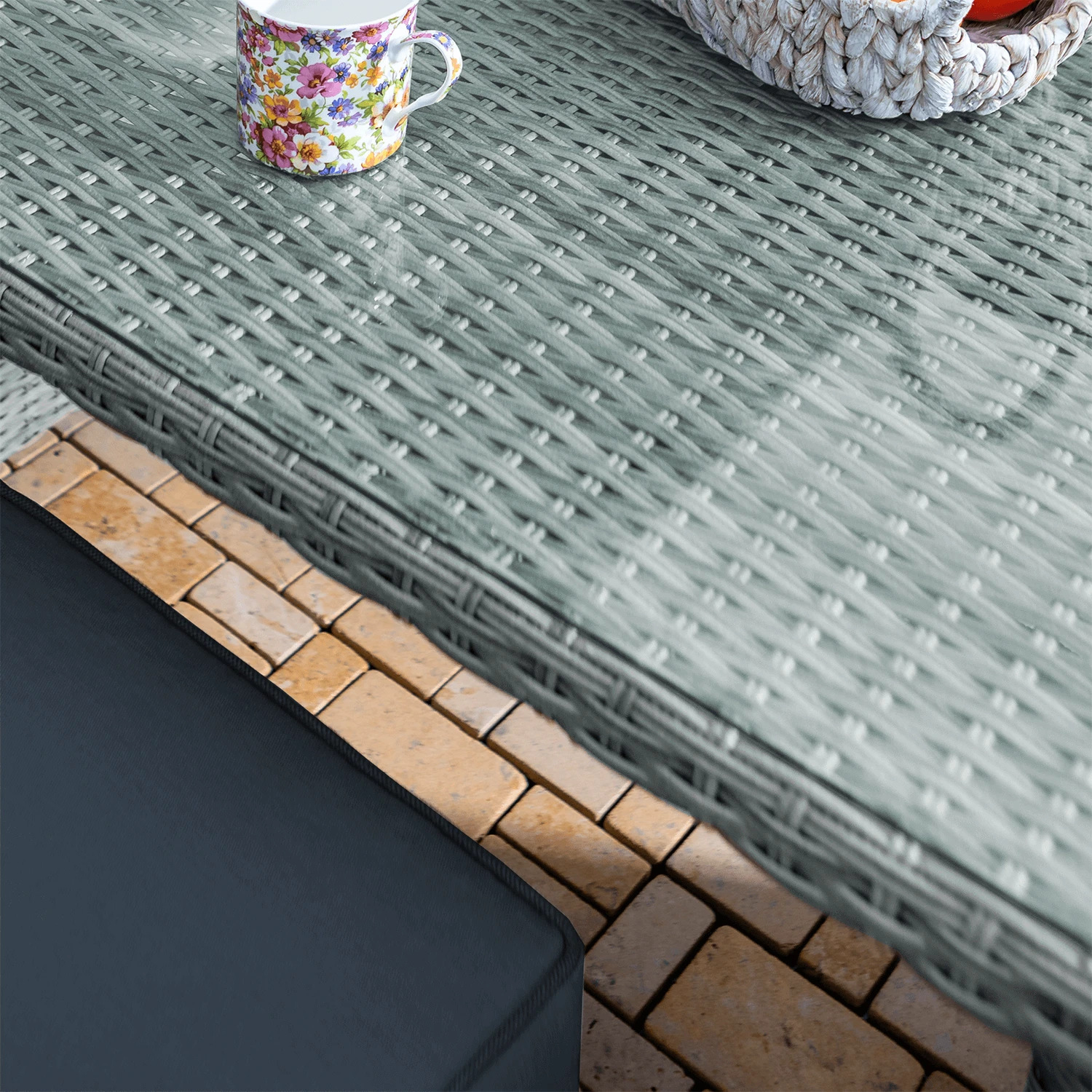 Hartman Westbury Rectangular Corner Sofa Set In Ash / Slate 4 Hartman Westbury Rectangular Corner Sofa Set In Ash / Slate - Image 2