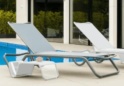 Alexander Rose Fresco Flint Sun Lounger