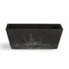 Artstone Balcony Trough Ella Black Medium -Green Garden World L artstone balcony trough ella black medium