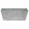 Artstone Balcony Trough Ella Grey Large -Green Garden World L artstone balcony trough ella grey large