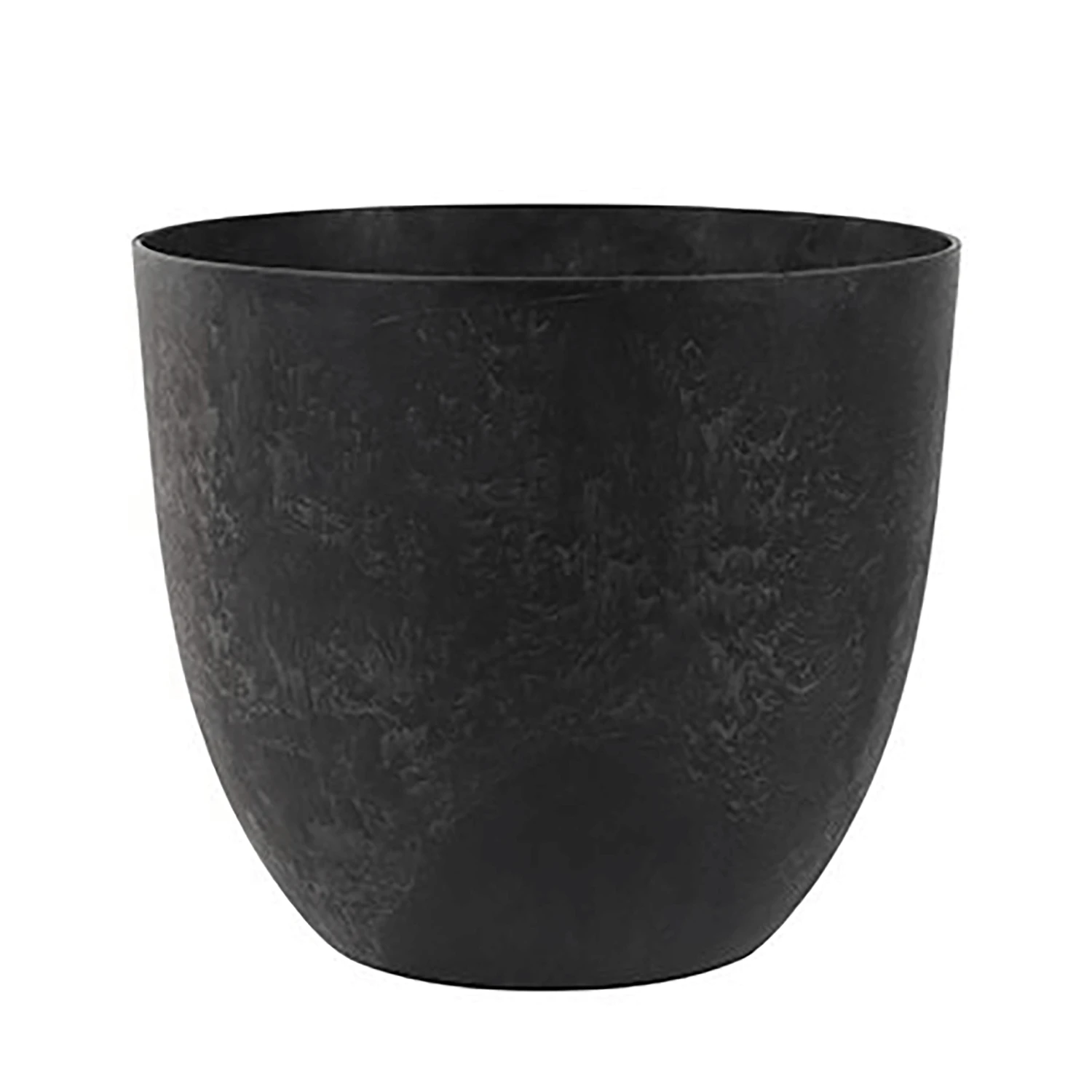 Artstone Pot Bola Black Large 3 Artstone Pot Bola Black Large