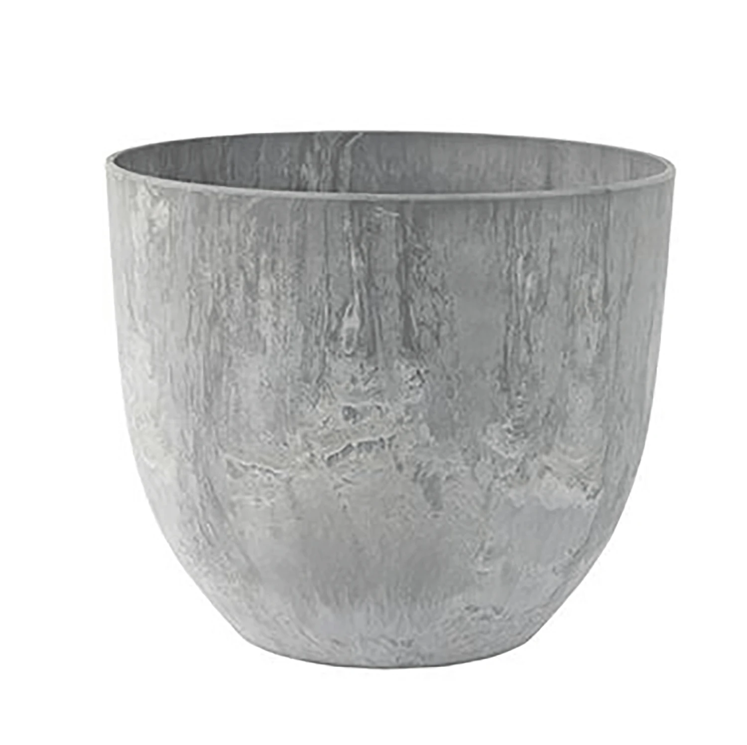 Artstone Pot Bola Grey Medium 3 Artstone Pot Bola Grey Medium