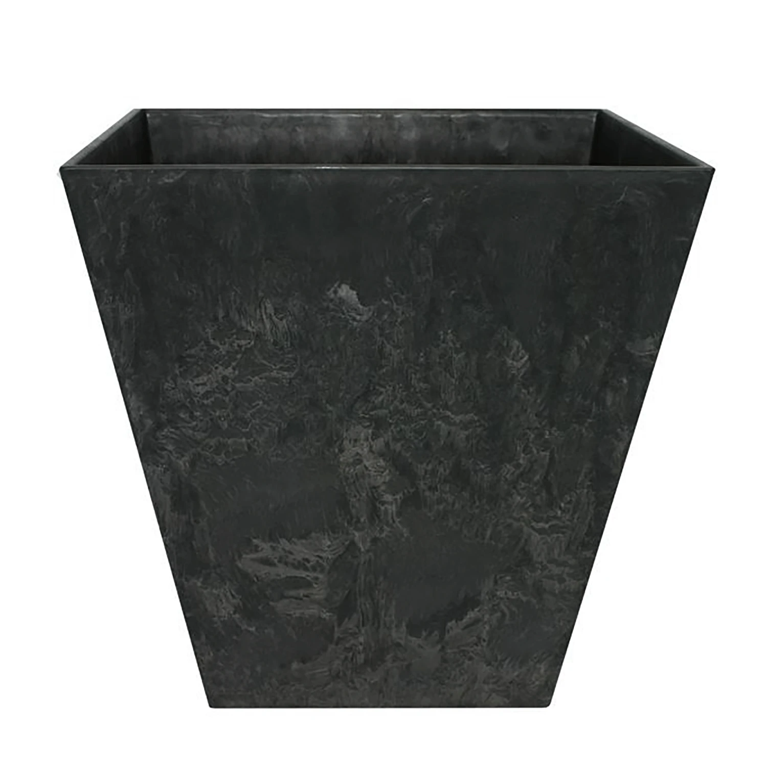 Artstone Pot Ella Black Medium 3 Artstone Pot Ella Black Medium