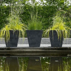 Artstone Pot Ella Black Small