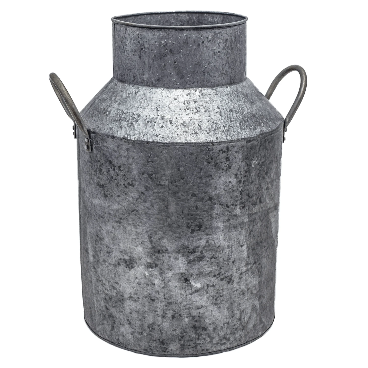 Galvanised Milk Churn 3 Galvanised Milk Churn