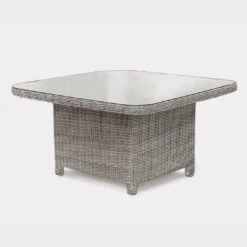 Kettler Palma Grande Corner Sofa Set With Glass Topped Table In White Wash / Taupe 11 Kettler Palma Grande Corner Sofa Set With Glass Topped Table In White Wash / Taupe -Green Garden World Palma Grande Glass Top Table1400