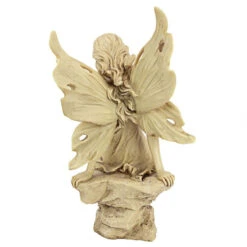 Twinkle Toes Fairy Garden Ornament By Design Toscano -Green Garden World WU68709 back