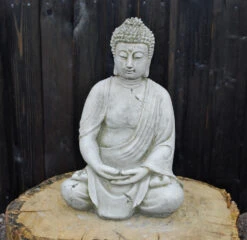 Ancient Buddha Stone Garden Ornament - BD12