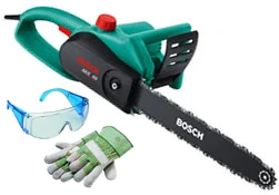 Bosch Electric Chainsaw 40cm With Lubricant And Goggles - AKE-40 3 Bosch Electric Chainsaw 40cm With Lubricant And Goggles - AKE-40