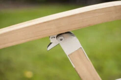 Kettler RHS Chelsea Steamer In Eucalyptus Wood -Green Garden World chelsea steamer detail 2 giant