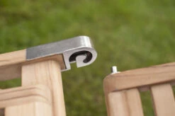 Kettler RHS Chelsea Steamer In Eucalyptus Wood -Green Garden World chelsea steamer detail giant