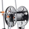 Claber Hose Reel Metal 60 -Green Garden World claber hose reel metal 60