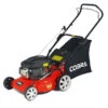 Cobra 40cm Petrol Push Mower - M40C -Green Garden World cobra 40cm petrol push mover M40C giant